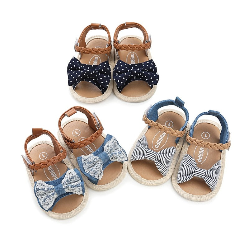 Baby Girl Infant Bow-Knot Shoes