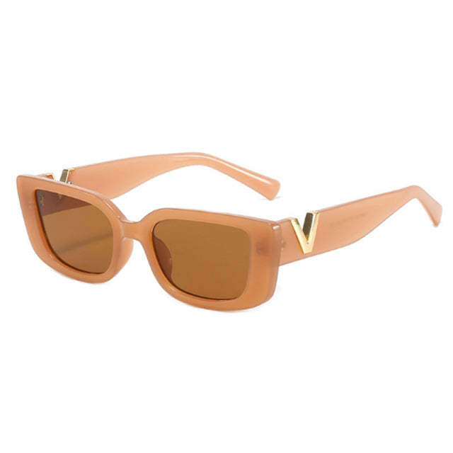 Retro Rectangle Sunglasses