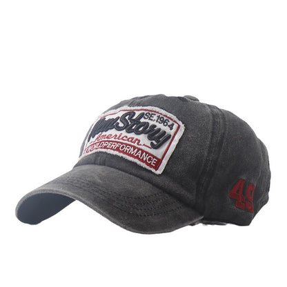 Washed Baseball Fitted Hat